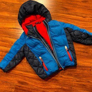 Blue Snozu 2T Down Winter Jacket